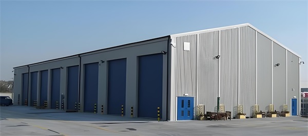 steel portal frame warehouse