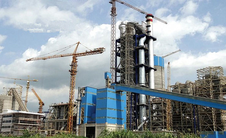 3600t/d cement production line  in Benin