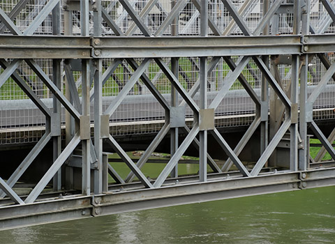 steel structure bailey bridge