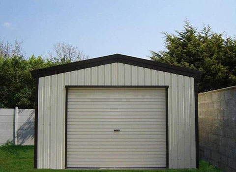 steel building garages for sale