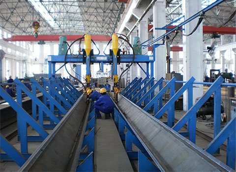 float glass line steel structures