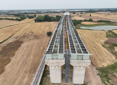 steel frame bridge