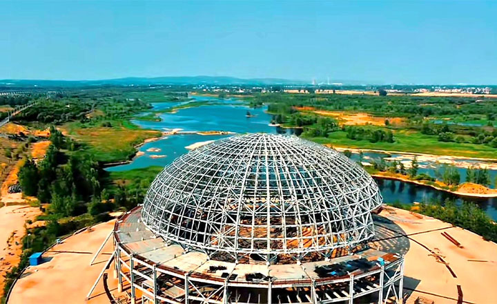 Luoyang Peony Theater steel structure building