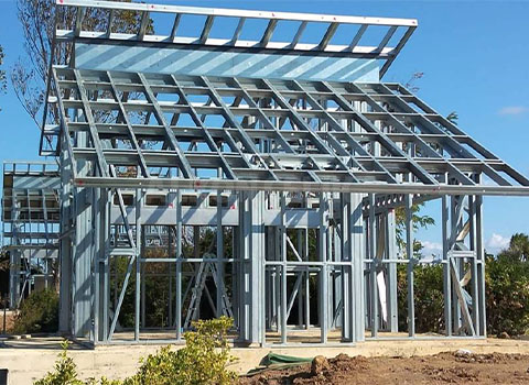 lightweight steel frame houses